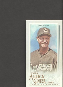 2020 Topps Allen & Ginter Baseball Mini #2 Randy Johnson