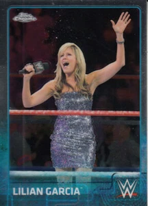 Lilian Garcia 2015 Topps Chrome WWE Card #44 - Picture 1 of 1