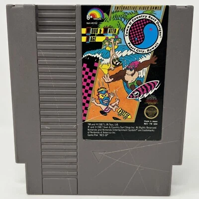 T & C Surf Designs Wood & Water Rage NES Nintendo Game (Tested + Works Great) - Image 1 of 4