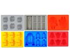 Silicone Ice Tray Star Wars Party Theme 6pc Ice Cube Chocolate Candy Jello Molds