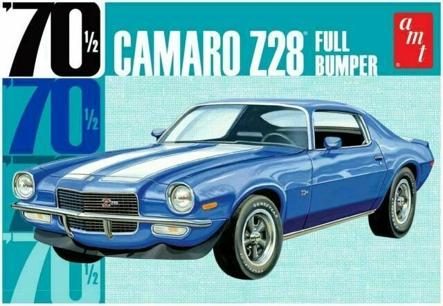 AMT 1970 Camaro Z28 Full Bumper 1:25 Scale Plastic Model Kit