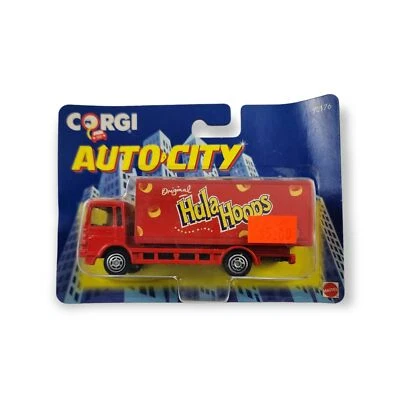 1993 Mattel Corgi Auto-City Hula Hoops Limited Edition Diecast Tractor Trailer - Image 1 of 2