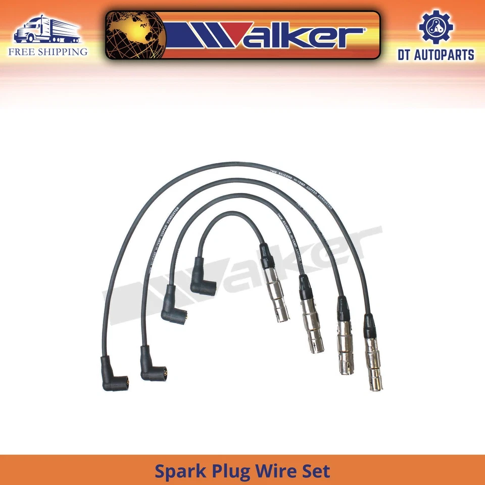 For 2007-2010 Volkswagen Golf City 2.0L L4 Spark Plug Wire Set Walker  2008 2009 - Image 1 of 1