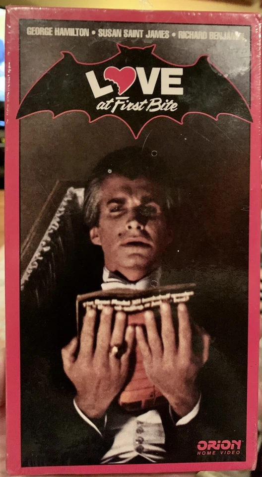 Love at First Bite (VHS,1979) Sealed Vintage Cult Comedy Horror Classic Movie - Image 1 of 3