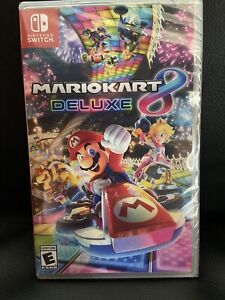 New ListingMario Kart 8 Deluxe - Nintendo Switch- BRAND NEW- FACTORY SEALED- Free Shipping