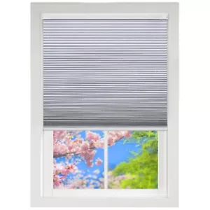 Window Shades Cordless Blinds Honeycomb 100% Blackout 27" X 64" White Cellular - Picture 1 of 7