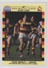 1991 Regina NZRFU 1st Edition Duane Monkley #114