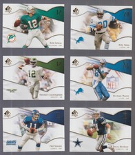 2009 SP Authentic Football High Number Short Prints YOU PICK from List 101-130