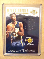 2016-17 Myles Turner Panini Court Kings Artistic Endeavors Jersey 33/149 Jersey#