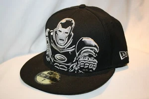 IRON MAN DC Marvel Comics Hero New Era 59FIFTY Character Basic FITTED CAP - Picture 1 of 4