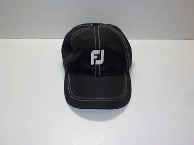 FootJoy FJ GORRA de golf negra con correa ajustable gorra trasera Foto 1 de 4