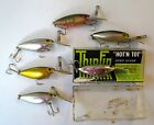 6 Older Good Used Storm Hot-N-Tot Lures - 1/4oz. Size - Great Colors!