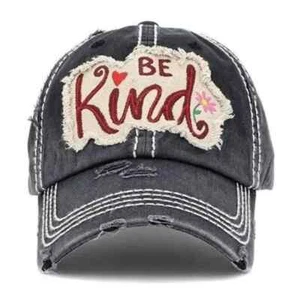 Vintage Ball Cap Be Kind Washed from Kbethos - Beige - Picture 1 of 2