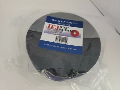 Almohadilla de lijado oficial JFJ Gamecube negra para máquina de doble brazo (NOTFOREASYPRO) 3L Foto 1 de 2