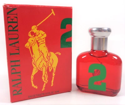 Ralph Lauren The Big Pony Collection #2 Hombres EDT 0.5 oz Splash NUEVO con CAJA Foto 1 de 4