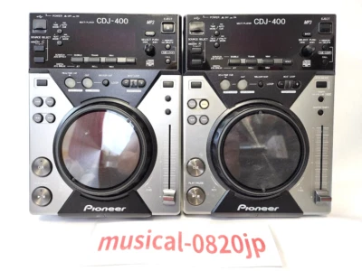 Pioneer DJ CDJ-400 Paar Digital CD Player DJ Plattenspieler CDJ CDJ400 MP3 USB - Bild 1 von 4