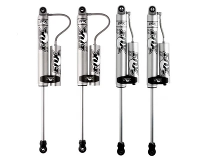 Fox Shox Set of 4 Front & Rear 2.0 Reservoir Shocks for Cherokee Wrangler TJ Foto 1 de 4
