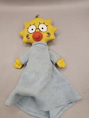 1990 The Simpsons 8» мягкая плюшевая тряпка кукла фигурка Мэгги только - Изображение 1 из 4