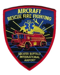 Greater Buffalo International Airport NY New York Fire Dept. ARFF patch - NEW! - Picture 1 of 1