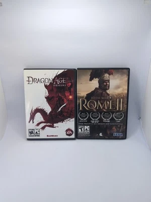 Total War: Rome II PC DVD-ROM Game by Sega And Dragon Age Origins with Manuals - Image 1 of 3