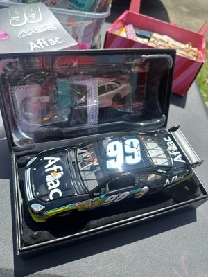 RCCA Elite #99 Carl Edwards Texas Raced Win 2008 Aflac Ford Fusion 132/300 1:24 - Image 1 of 3