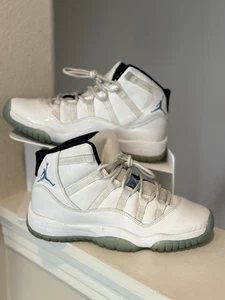 Nike Air Jordan 11 Retro BG Legend Blu 378038-117 Ragazzo Taglia 5Y Donna 6,5 - Foto 1 di 9