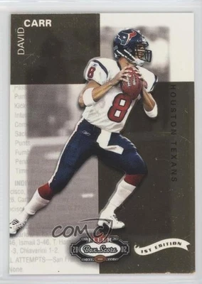 2002 Fleer Box Score 1st Edition /100 David Carr #116 Rookie RC - Image 1 of 2