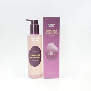[EQQUALBERRY] Purple Rice Pore Smoothing Cleansing Oil 200ml / Korean Cosmetics - Picture 1 of 8
