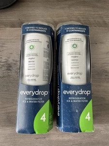 2 Pack NEW EveryDrop EDR4²RXD1 Filter 4 9084 Refrigerator Filter FACTORY SEALED - Picture 1 of 5