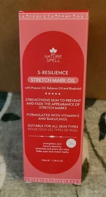 Aceite para estrías Nature Spell S-Resilience - 100 ml Foto 1 de 4