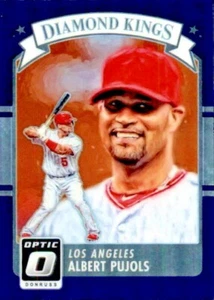 Donruss Optic Purple Diamond Kings #13 2016 Albert Pujols - Imagen 1 de 2