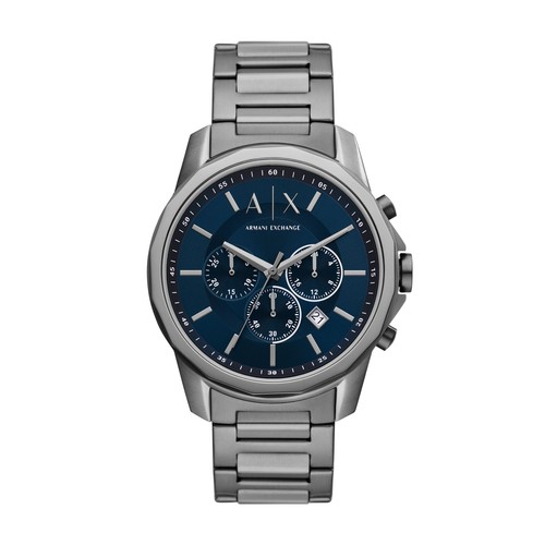Mens Wristwatch ARMANI EXCHANGE BANKS AX1731 Chrono Stainless Steel ...