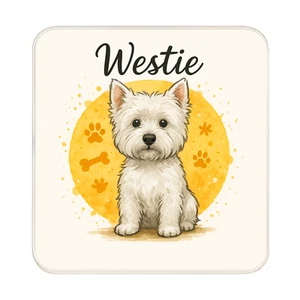 Imán de nevera Westie | Regalo coleccionable recuerdo de viaje - Imagen 1 de 5