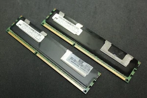 Micron 8GB 2X4GB 2RX4 PC3-10600R Server Motherboard ECC MT36JSZF51272PZ-1G4F1AB - Picture 1 of 1