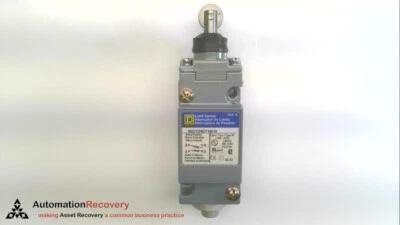 SQUARE D 9007C54DY19019 - SERIE A, INTERRUPTOR DE LÍMITE DE CABEZA DE RODILLO, NUEVO* #281694 Foto 1 de 4