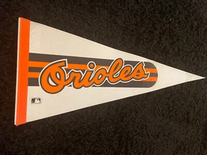 Vintage Baltimore Orioles Baseball Pennant O's MLB Full Size VTG - Picture 1 of 2