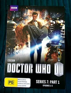 DOCTOR WHO – SERIES 7 : PART 1- EPISODES 1-5 – DVD, 2- DISC BOX - R-4- LIKE NEW - Picture 1 of 2