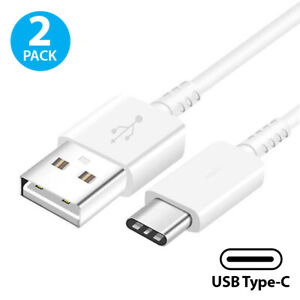 2-Pack OEM Samsung USB-C Type C Fast Charging Cable Galaxy S8 S9 S10 Plus Note 9
