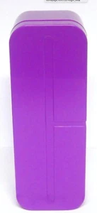 CLINIQUE Plástico PÚRPURA Caja de Belleza / Contenedor para Regalos o Maquillaje - Imagen 1 de 1