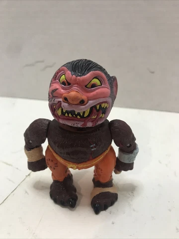 Vintage 1986 MADBALLS Head Popping Poppers WOLF BREATH wolfman figure toy WORKS Cover