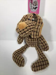 PetPat Pet Dog Toy Plush Patrick the Dog Squeaky Squeaker - Brown - Picture 1 of 2