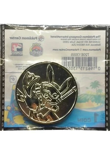 2024 Pokemon World Championships Pikachu Metal Coin Honolulu (New & Sealed) - Picture 1 of 2