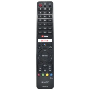 New Original GB336WJSA Voice Remote Control For Sharp Aquos Smart TV 2T-C50BG1I - Picture 1 of 5