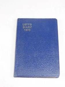 VINTAGE STATIONERY Letts Pocket Diary 1970 - Picture 1 of 1