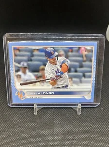 Pete Alonso Topps 2022 Serie 1 Vatertag blau/50 Mets - Bild 1 von 2