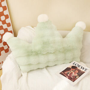 Plush Throw Pillow Star Crown Heart Soft Cushion Home Sofa Decor Gift Kid Toy.