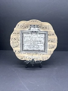 Formalities by Baum Bros Melody Collection Mozart Musik Noten Teller Schale - Bild 1 von 7