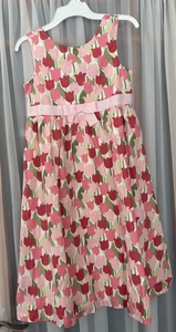Gymboree Tulpengarten Mädchen rosa Lagenlook Kleid Gr. 12 Ostern Frühling Sommer Neu mit Etikett - Bild 1 von 7