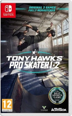 TONY HAWK´S Pro Skater 1+2 - Nitnendo Switch Skateboard Spiel - NEU OVP - Bild 1 von 4