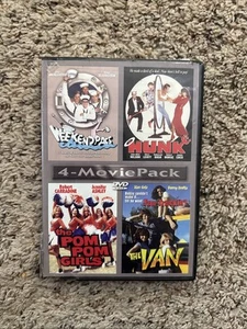 WEEKEND PASS + Hunk + THE POM POM GIRLS + The Van 4 Movie Pk. 2 DVD - Picture 1 of 1